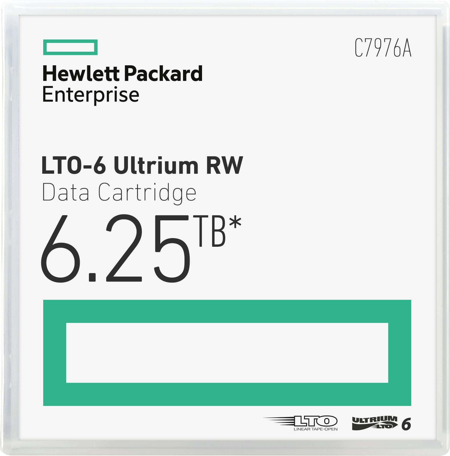 HP LTO Ultrium-6 Cartridge C7976A