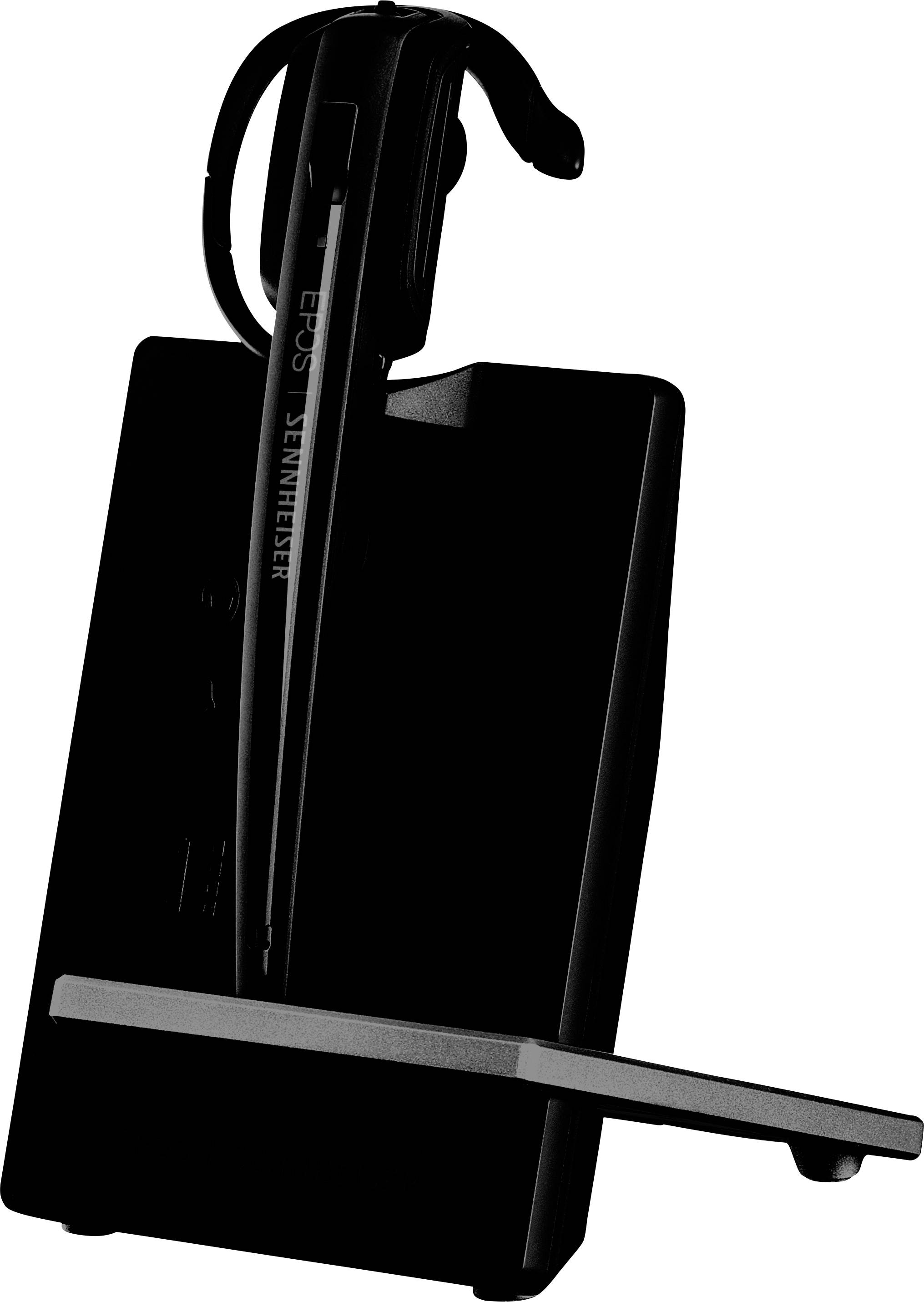 EPOS IMPACT D 10 USB ML Telefon On Ear Headset DECT Mono Schwarz Noise Cancelling Mikrofon-Stummschaltung