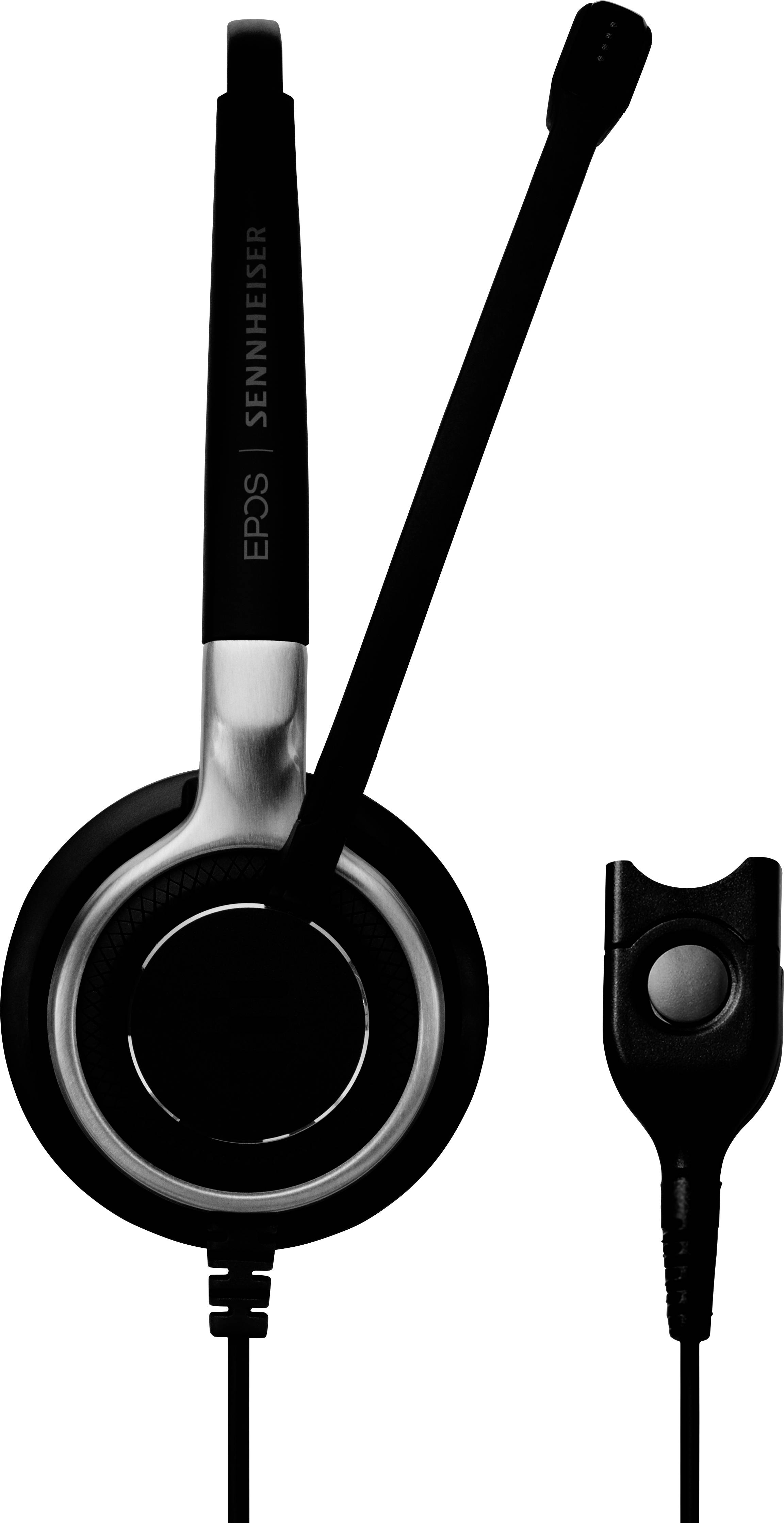 EPOS IMPACT SC 660 USB ML On Ear Headset kabelgebunden Stereo Schwarz Noise Cancelling Lautstärkeregelung