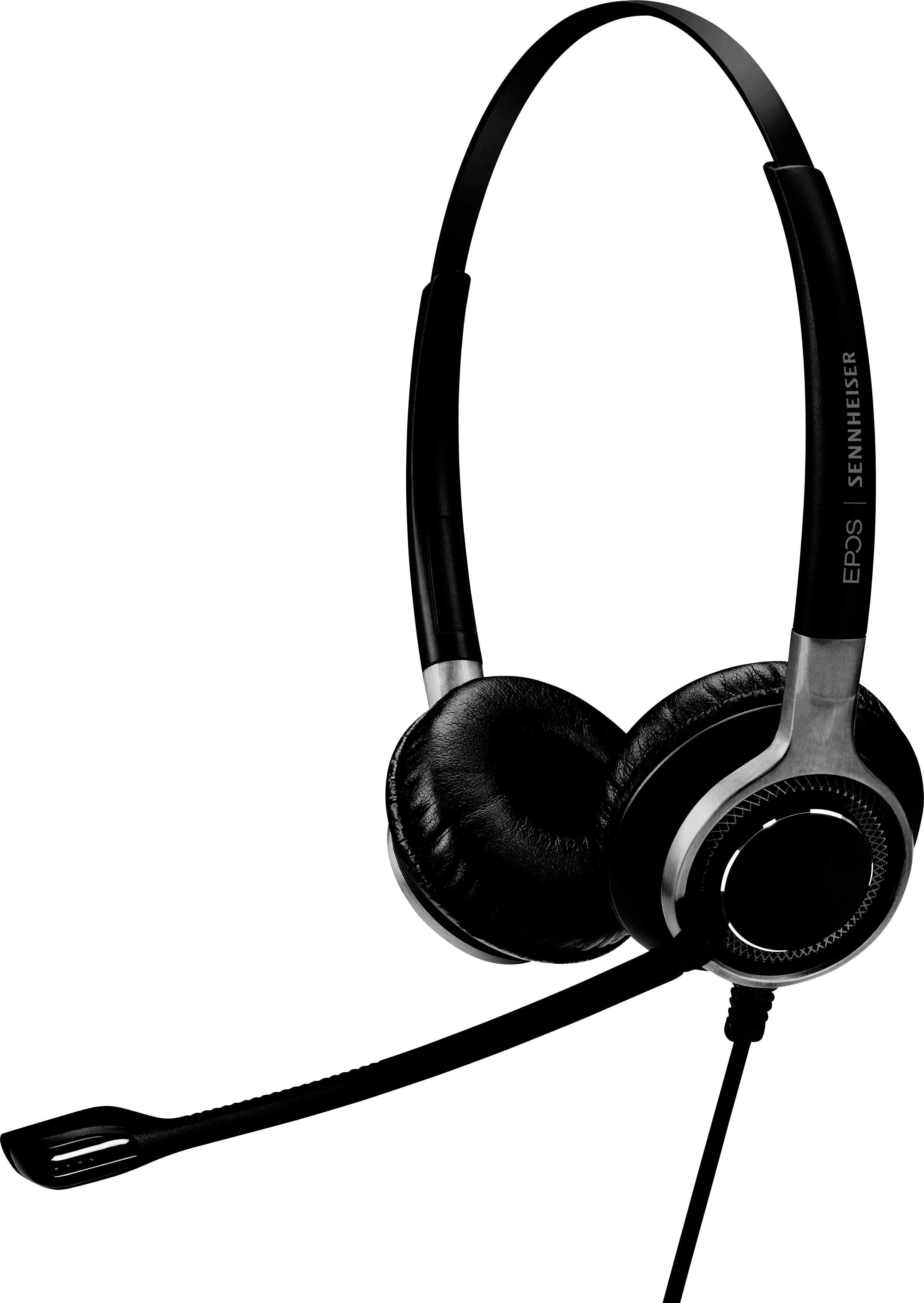 EPOS IMPACT SC 660 ANC USB On Ear Headset kabelgebunden Stereo Schwarz Noise Cancelling Mikrofon-Stummschaltung Telefon