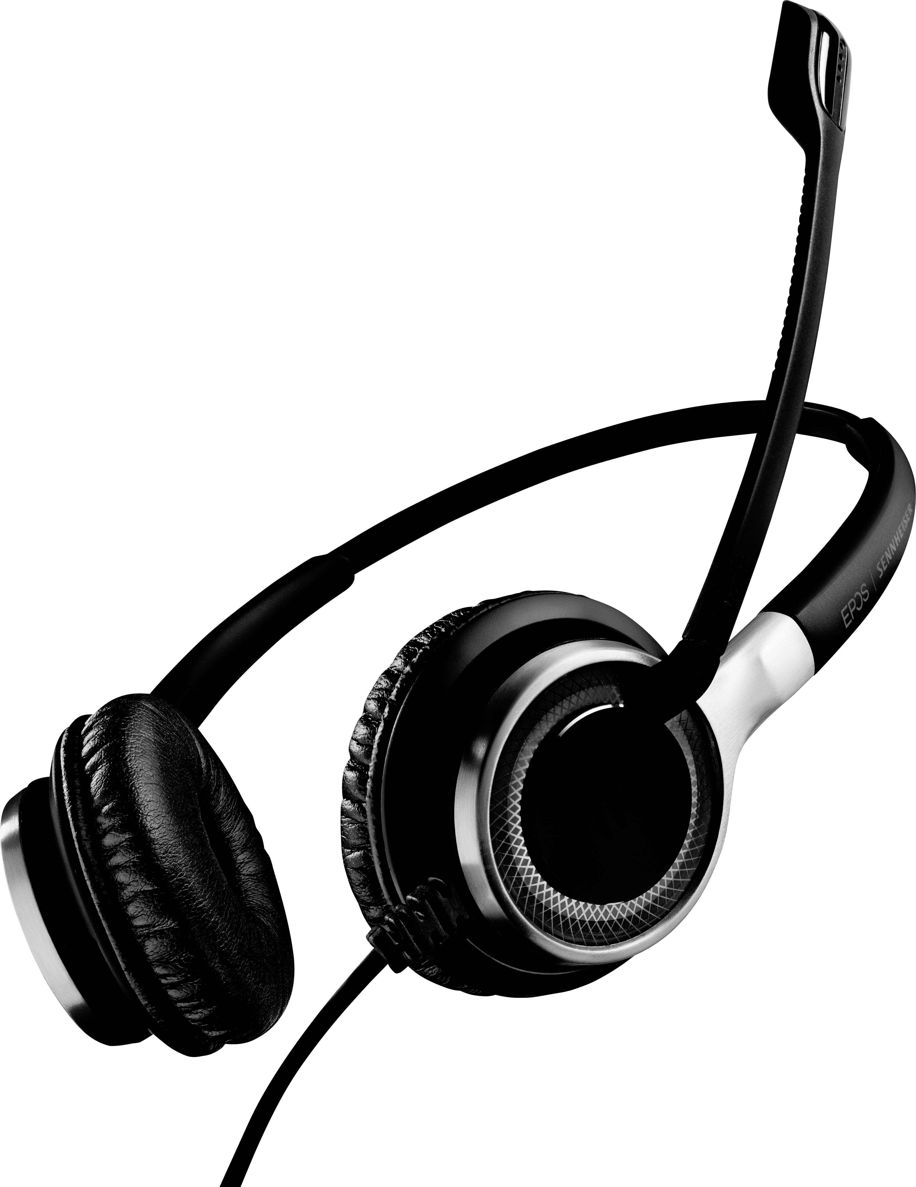 EPOS IMPACT SC 660 ANC USB On Ear Headset kabelgebunden Stereo Schwarz Noise Cancelling Mikrofon-Stummschaltung Telefon