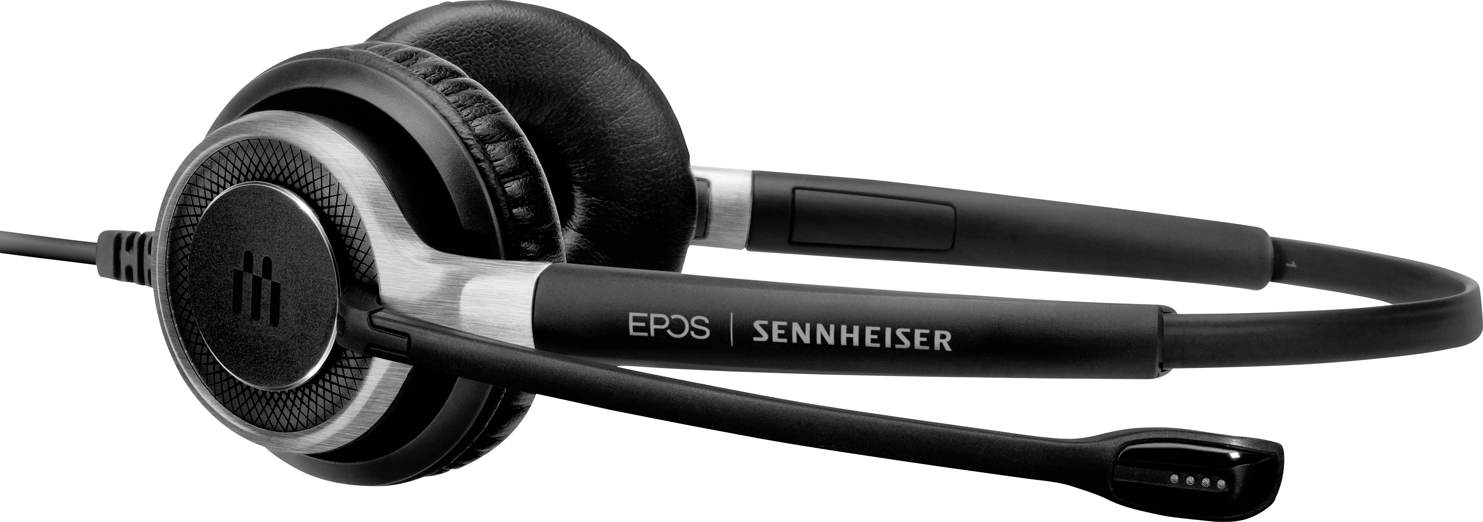 EPOS IMPACT SC 660 ANC USB Telefon On Ear Headset kabelgebunden Stereo Schwarz Noise Cancelling Mikrofon-Stummschaltung