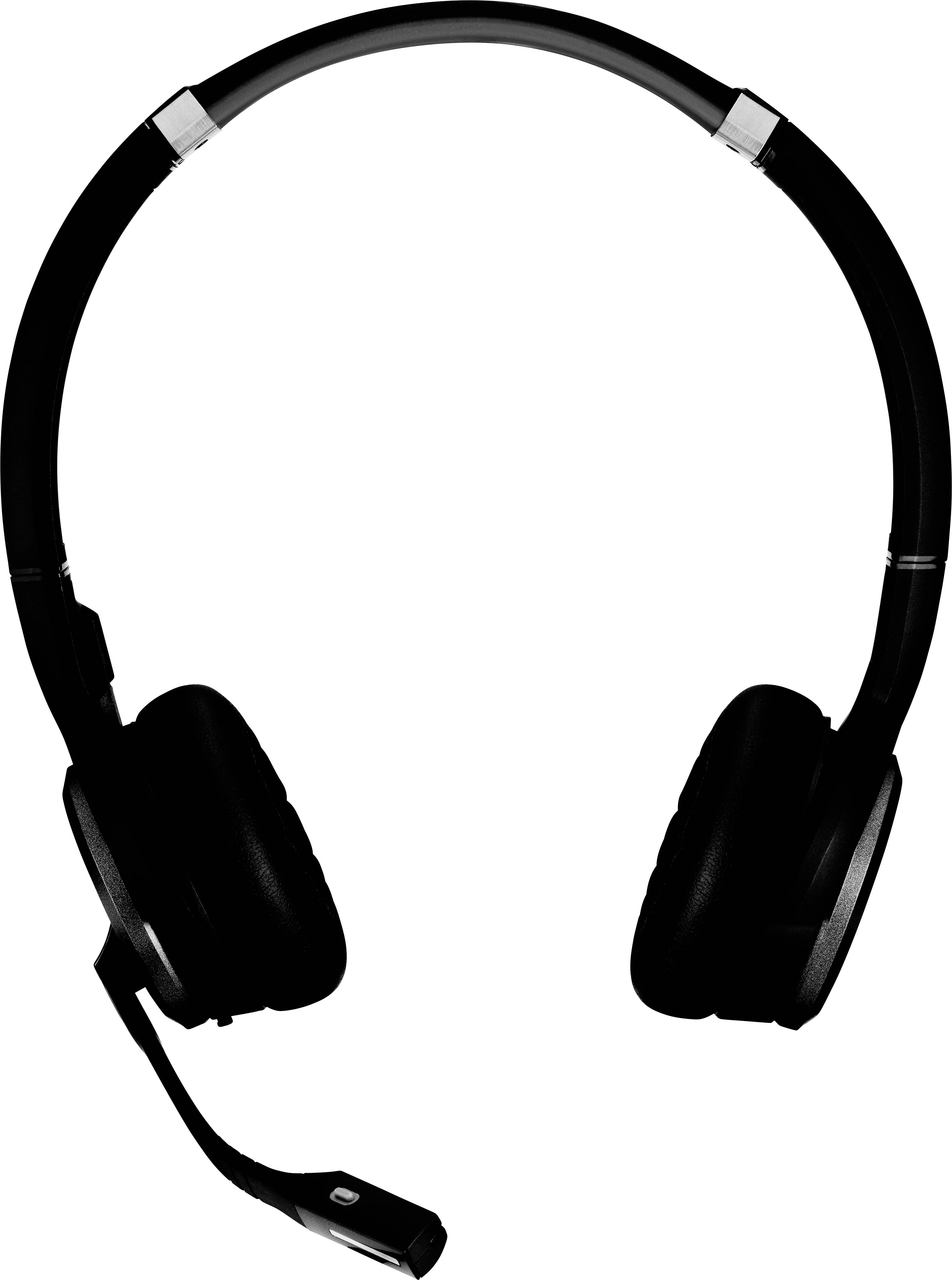 EPOS IMPACT SDW 60 HS Telefon On Ear Headset DECT Stereo Schwarz Noise Cancelling