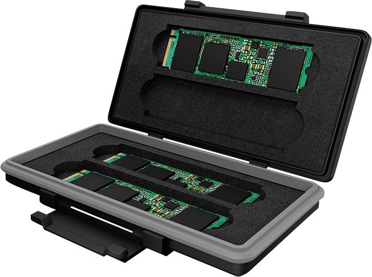 ICY BOX IB-AC620-M2 Festplatten-Aufbewahrungskoffer