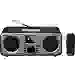 Lenco DAR-030 Tischradio DAB+, UKW Bluetooth® Weckfunktion Schwarz-Grau