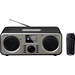 Lenco DAR-030 Tischradio DAB+, UKW Bluetooth® Weckfunktion Schwarz-Grau Lenco DAR-030 Tischradio DAB+, UKW Bluetooth® Weckfunktion Schwarz-Grau