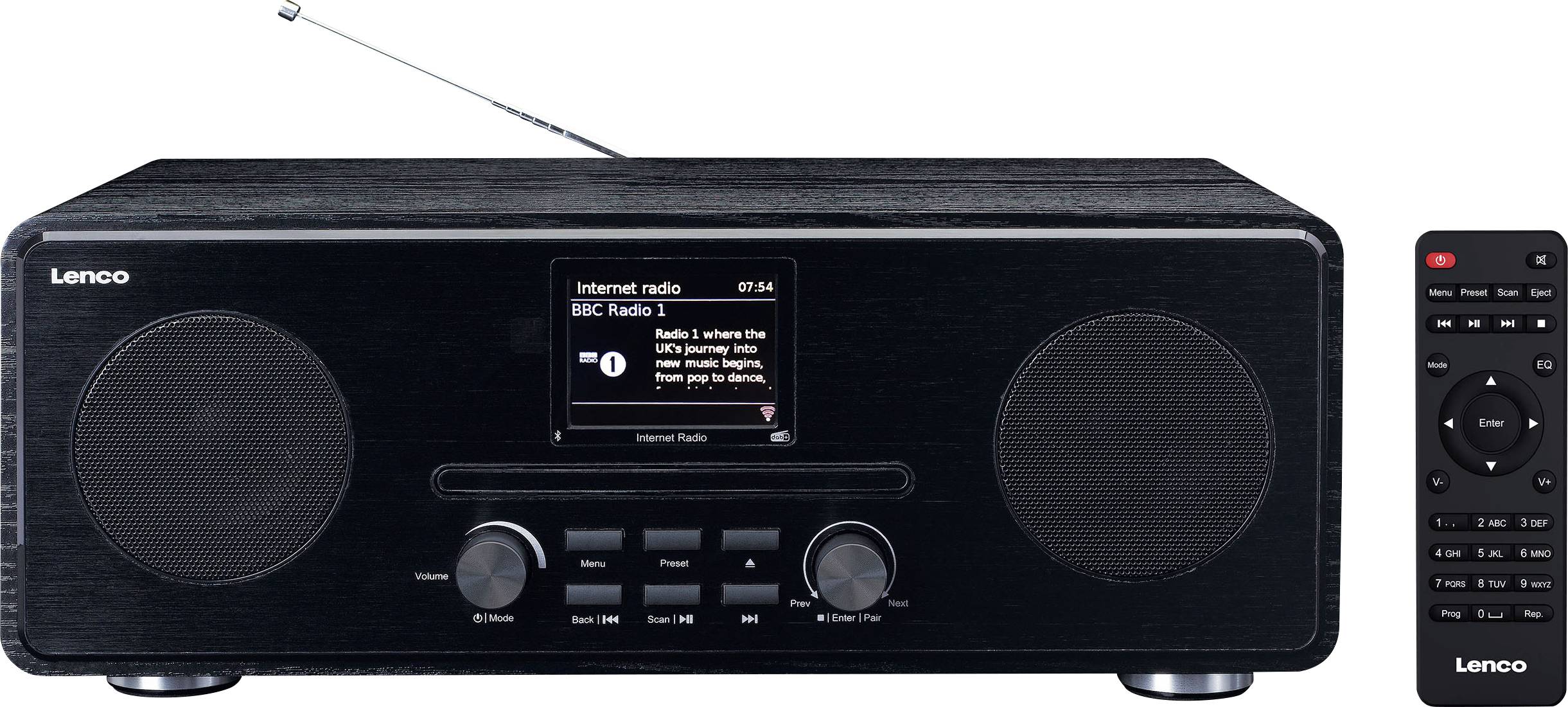 LENCO Internetradio DIR-260 Walnut