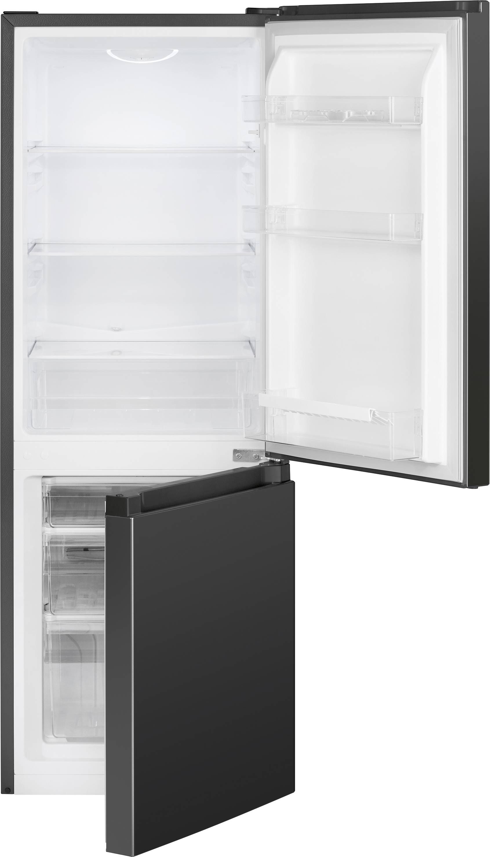 Bomann KG 320.2 schwarz Kühl-Gefrier-Kombination EEK: E (A - G) 165 l Schwarz