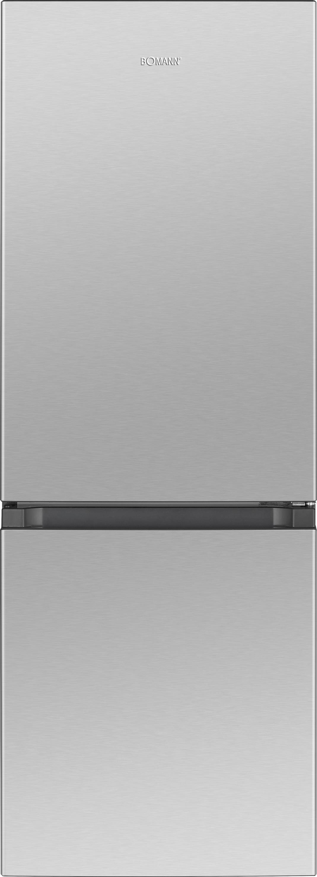 Bomann KG 320.2 ix-look Kühl-Gefrier-Kombination EEK: E (A - G) 165 l Edelstahl