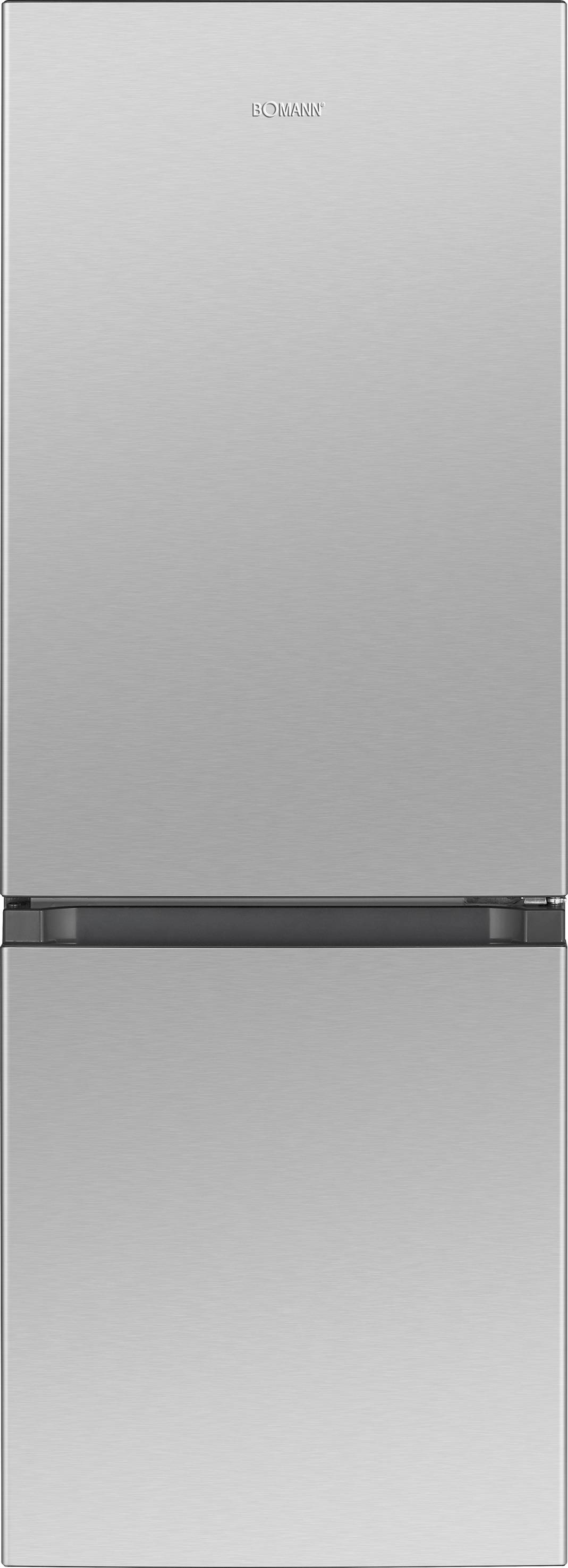 Bomann KG 322.1 ixl Kühl-Gefrier-Kombination EEK: D (A - G) 165 l Edelstahl