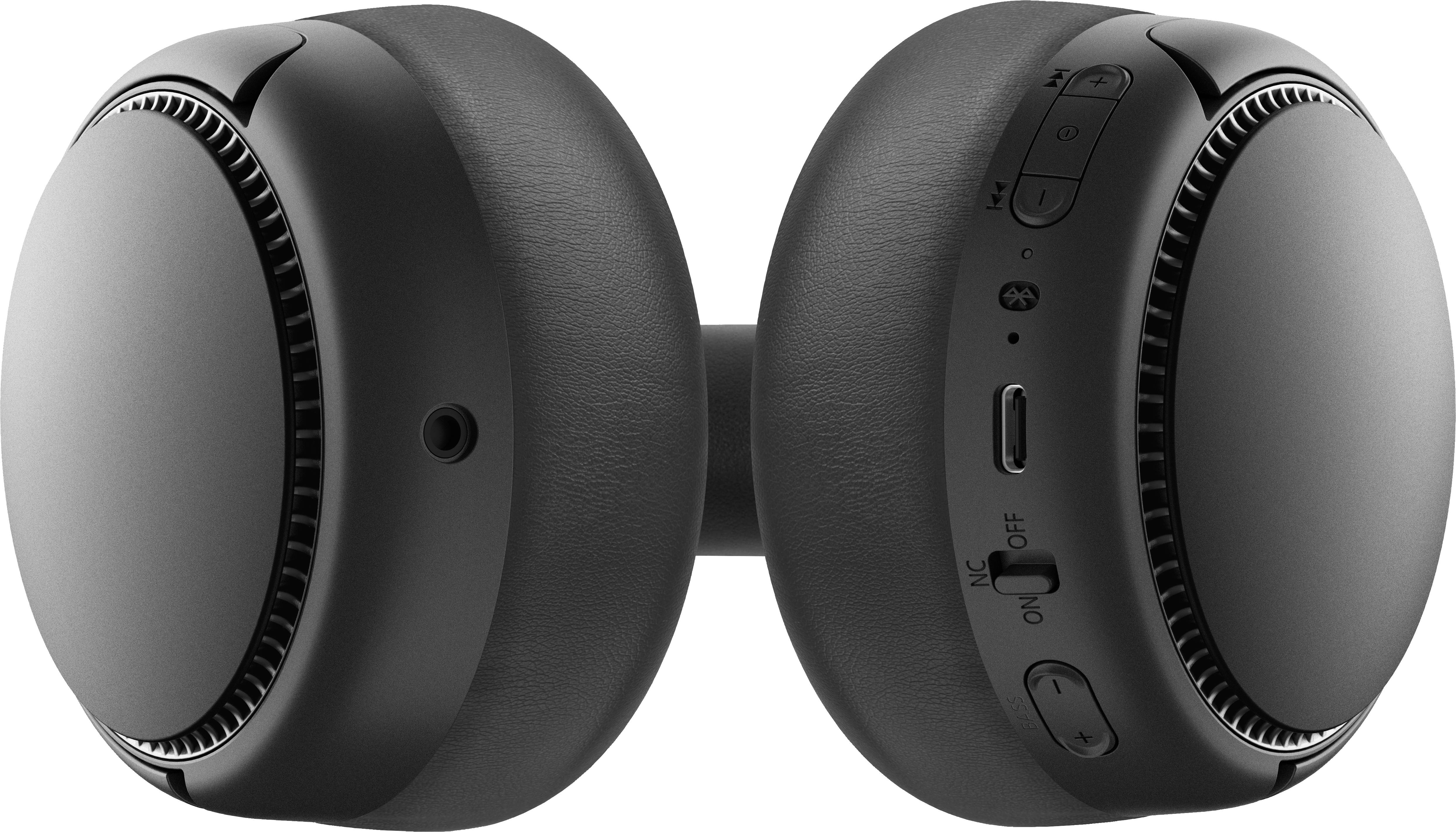 Panasonic RB-M700BE-K Over Ear Kopfhörer Bluetooth®, kabelgebunden Schwarz Noise Cancelling