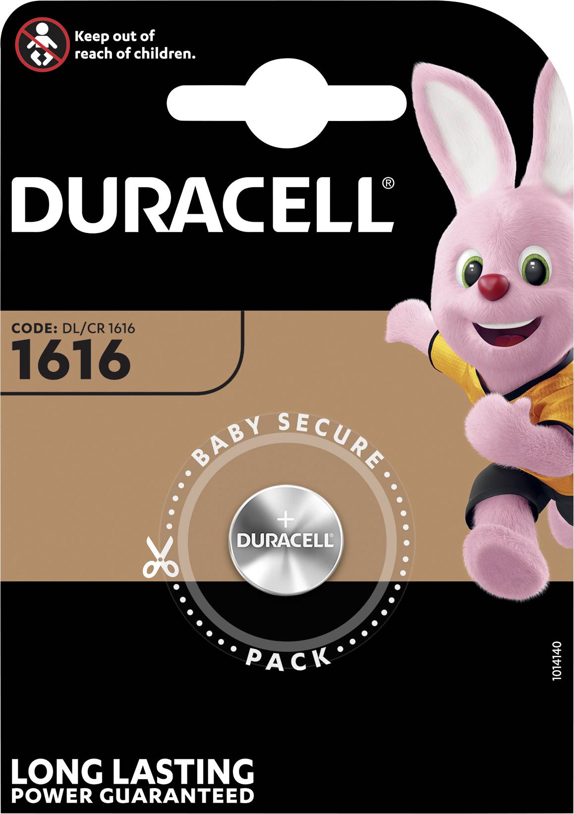 Duracell Knopfzelle CR 1616 3V 1 St. 45 mAh Lithium DL1616