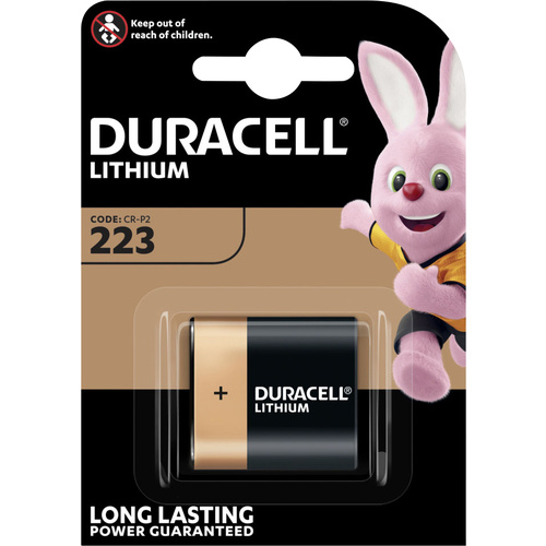 Duracell 2CRP2 Fotobatterie CR-P 2 Lithium 1400 mAh 6 V 1 St.