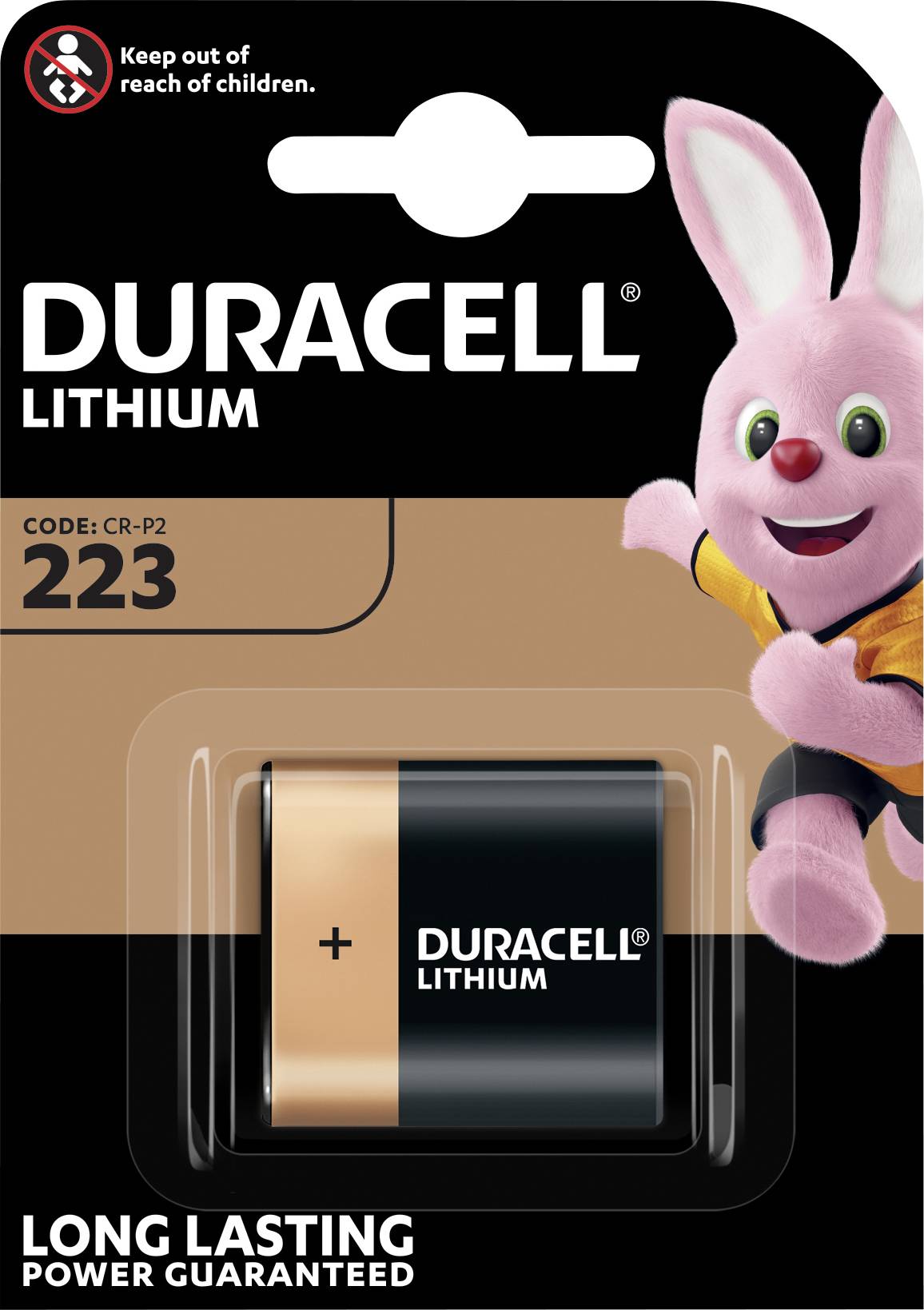 Duracell 2CRP2 Fotobatterie CR-P 2 Lithium 1400 mAh 6 V 1 St.