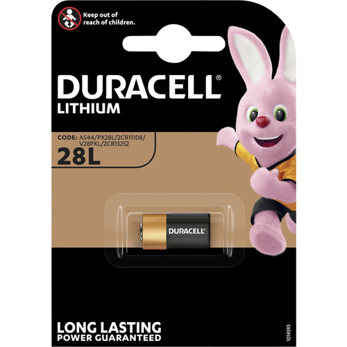 Duracell PX28 Fotobatterie 4SR44 Lithium 150 mAh 6V 1St.
