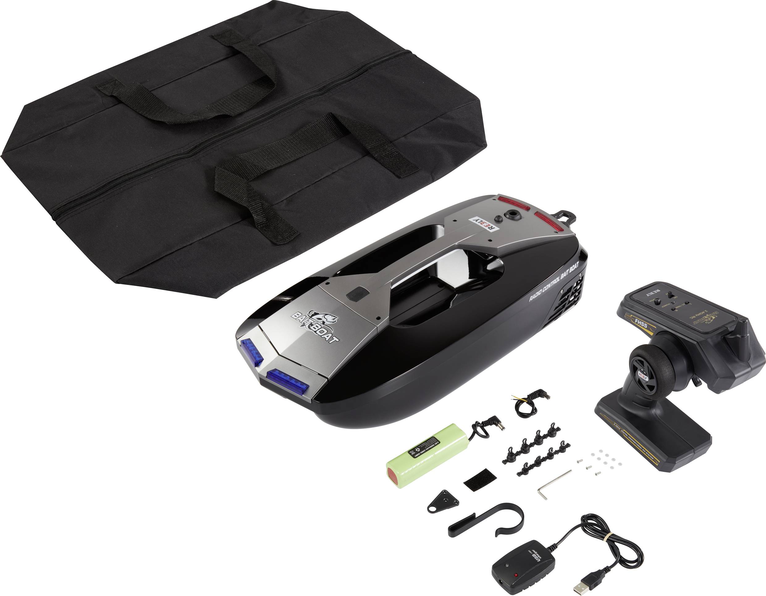 Reely RY-BT550 RC Futter-, Köderboot RtR 560 mm