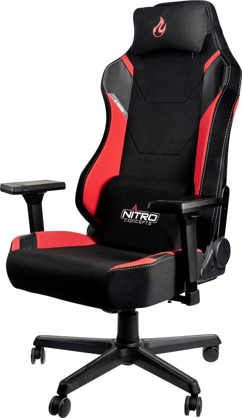 Nitro Concepts X1000 Gaming-Stuhl Schwarz/Rot