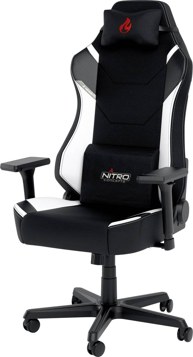 Nitro Concepts X1000 Gaming-Stuhl Schwarz/Weiß