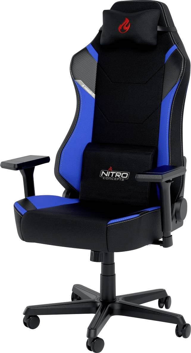 Nitro Concepts X1000 Gaming-Stuhl Schwarz/Blau