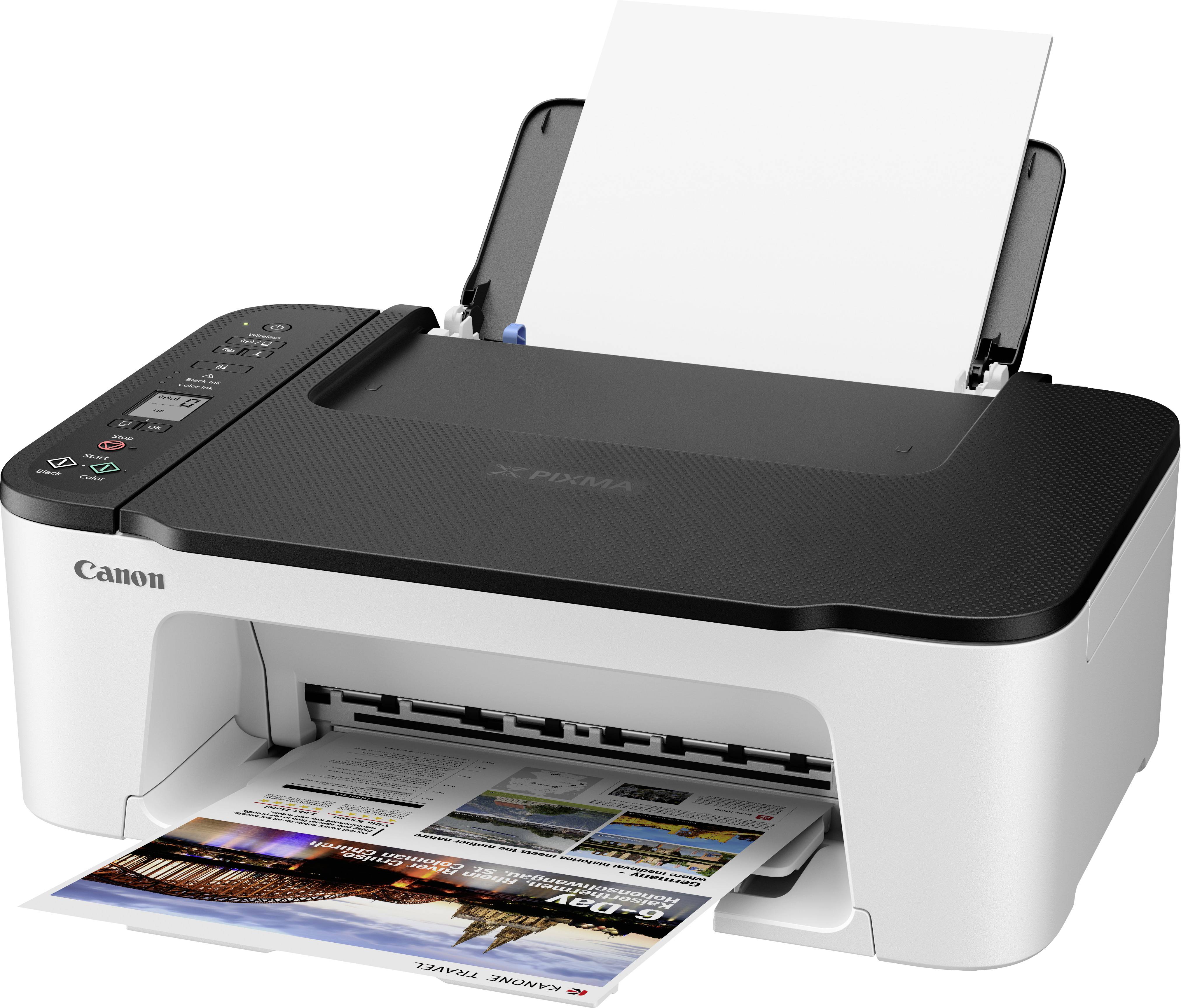 Canon PIXMA TS3452 Multifunktionsdrucker Tintenstrahl Farbe A4 Drucker, Scanner, Kopierer Duplex, WLAN, USB