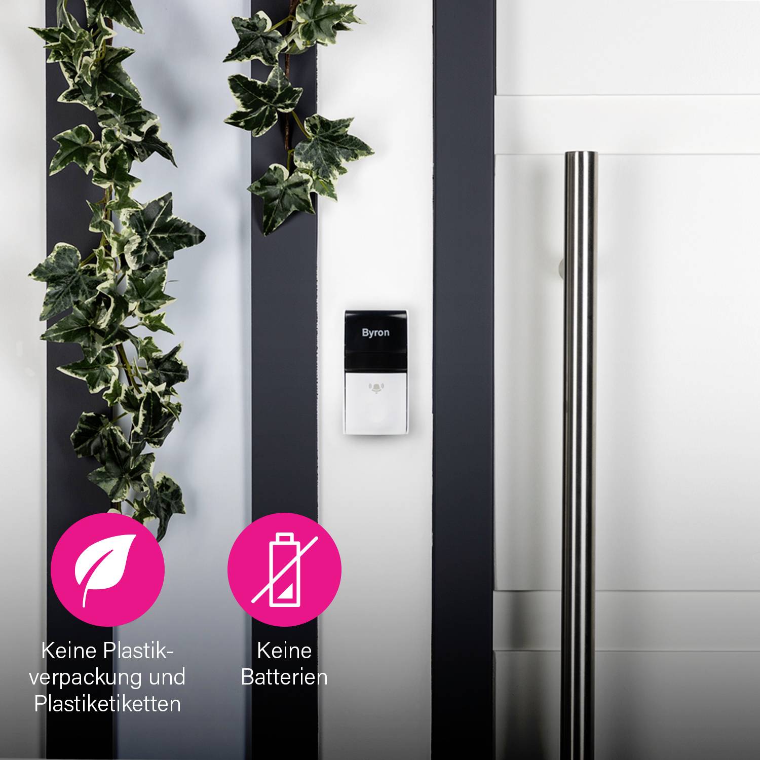 Byron DBY-23415 Funkklingel Komplett-Set