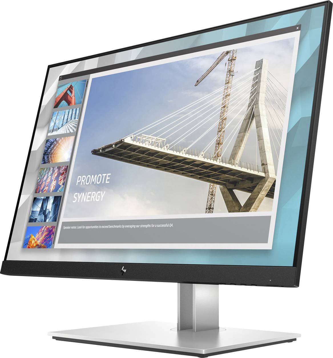 HP E24i G4 LED-Monitor EEK D (A - G) 61 cm (24 Zoll) 1920 x 1200 Pixel 16:10 5 ms VGA, HDMI®, DisplayPort, USB-A (USB 3.2 Gen 1) IPS LED