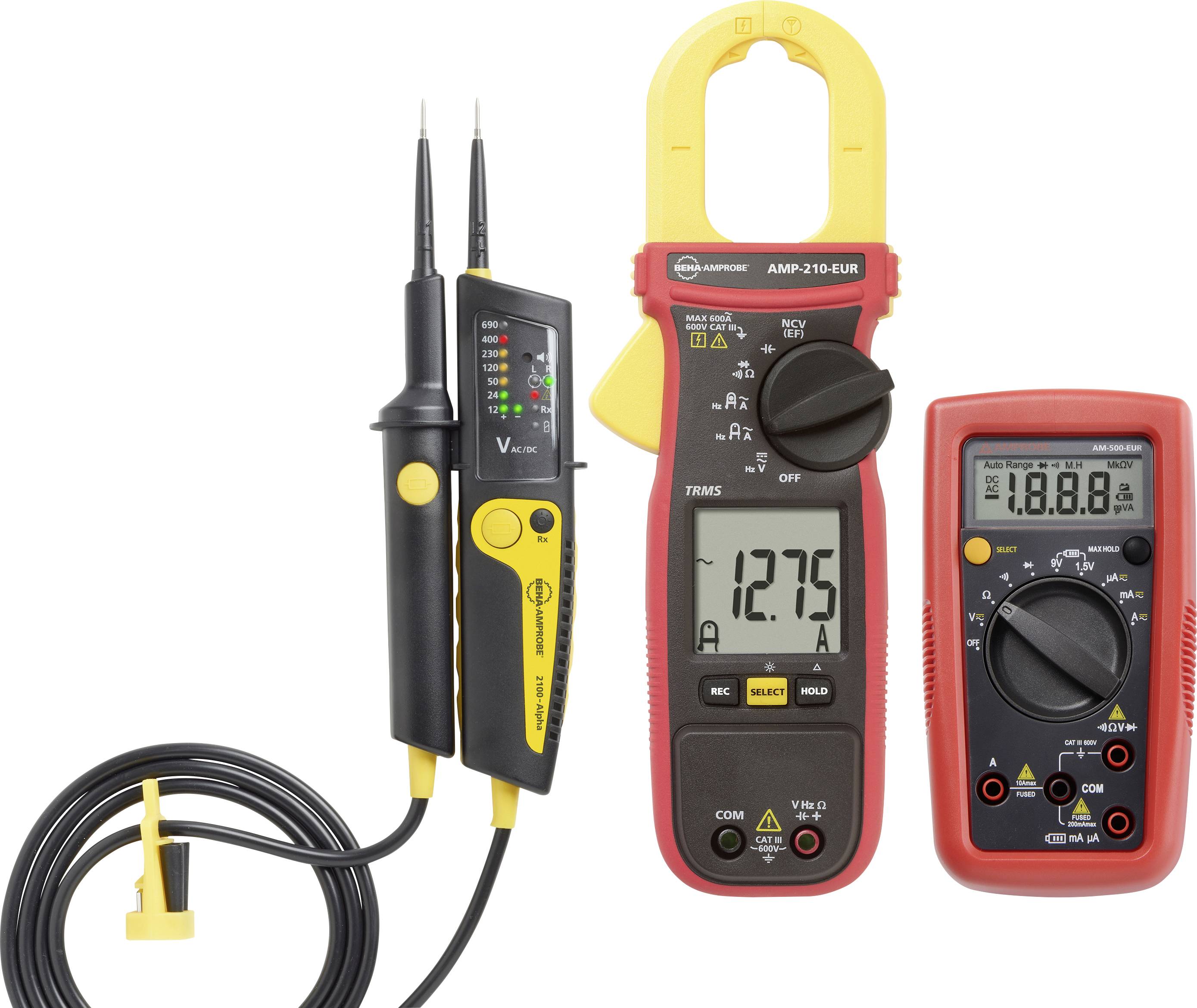 Beha Amprobe BASIC KIT Hand-Multimeter, Stromzange