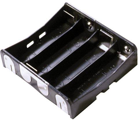 MPD BA4AAPC Batteriehalter 4x Mignon (AA) Lötanschluss (L x B x H) 63 x 58 x 16 mm