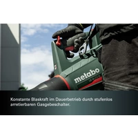 Metabo 601607650 LB 18 LTX BL Akku Laubbläser inkl. 2. Akku, inkl. Ladegerät 18V Metabo 601607650 LB 18 LTX BL Akku Laubbläser inkl. 2. Akku, inkl. Ladegerät 18V