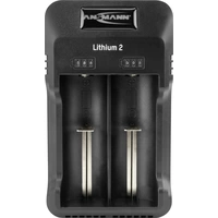 Ansmann Lithium 2 Rundzellen-Ladegerät LiIon, NiCd, NiMH 10340, 10350, 10440, 10500, 12500, 12650, 13500, 13650, 14500, 14650, 16340, 16650, 17650 Ansmann Lithium 2 Rundzellen-Ladegerät LiIon, NiCd, NiMH 10340, 10350, 10440, 10500, 12500, 12650, 13500, 13650, 14500, 14650, 16340, 16650, 17650