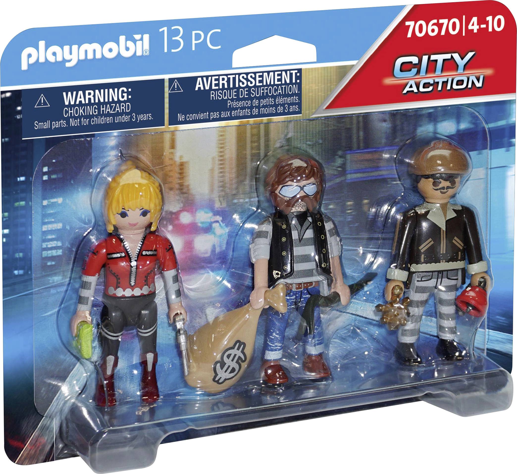 Playmobil® City Action Figurenset Ganoven 70670