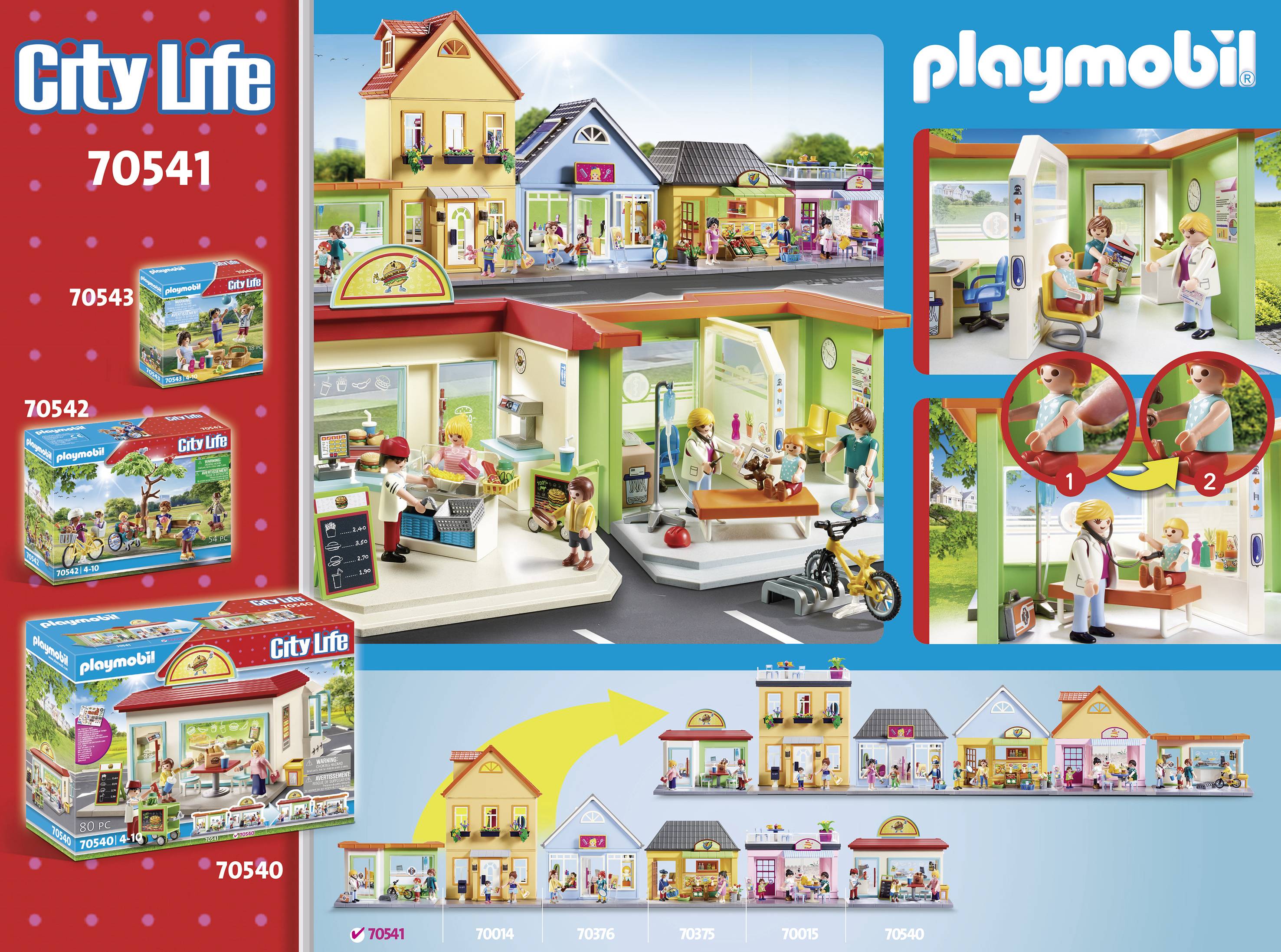 Playmobil® City Life Meine Kinderarztpraxis 70541