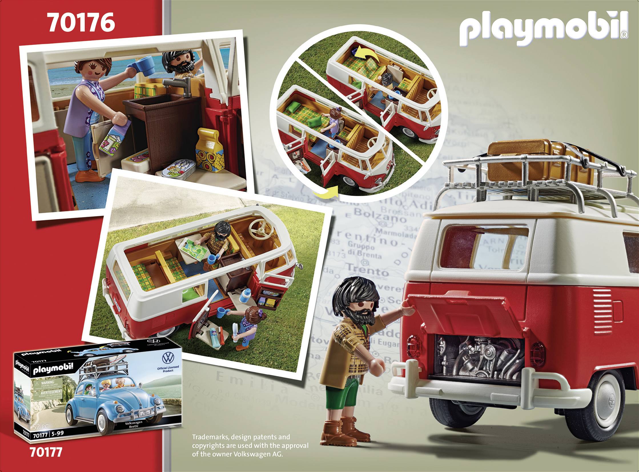 Playmobil® Volkswagen T1 Camping Bus 70176