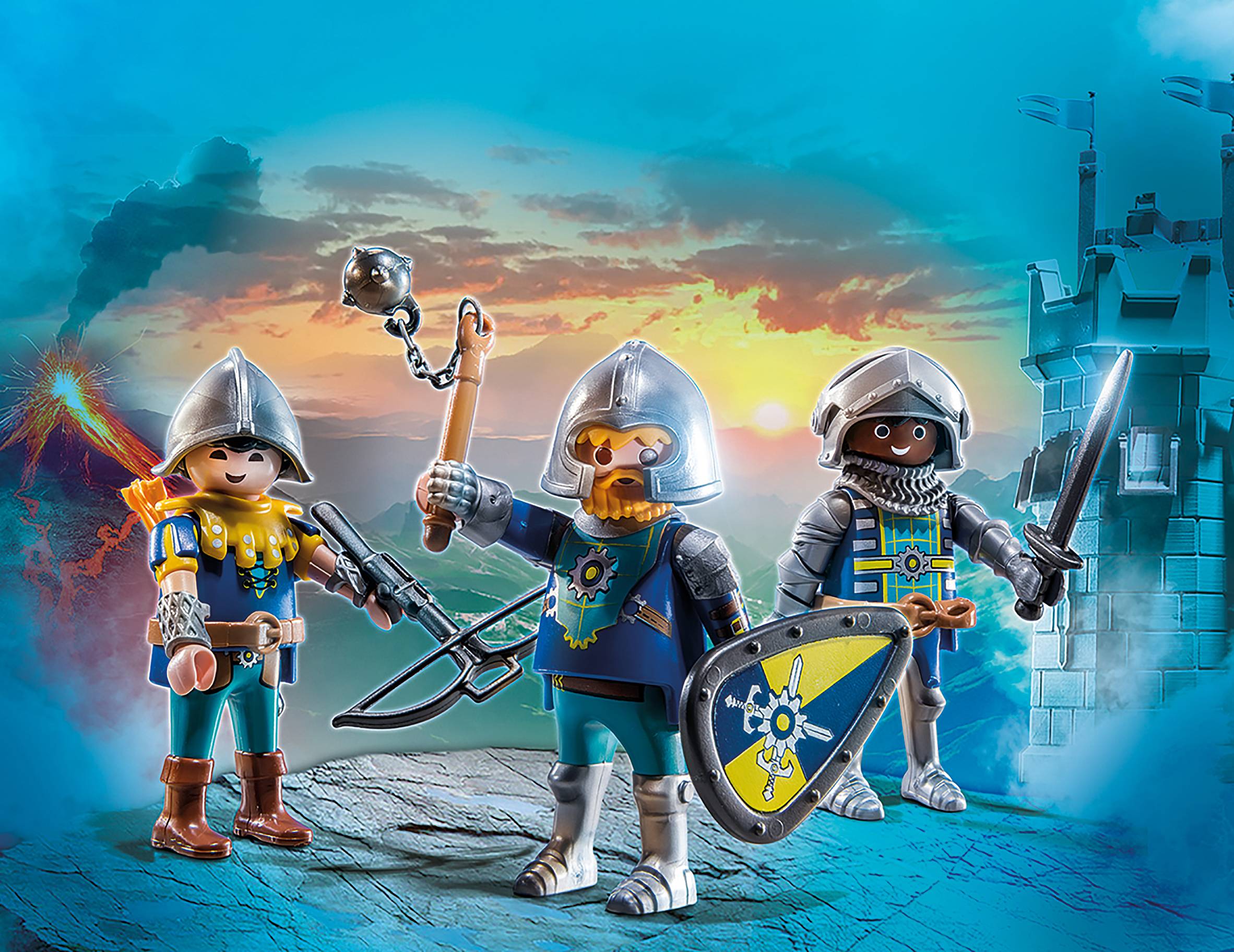 Playmobil® Novelmore 3er Set Novelmore Ritter 70671