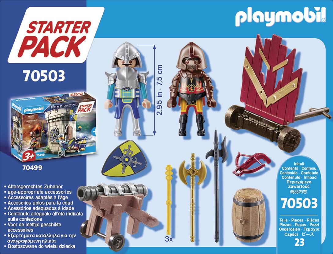 Playmobil® Novelmore Starter Pack Novelmore Ergänzungsset 70503