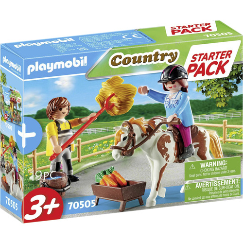 Playmobil® Country Starter Pack Reiterhof Ergänzungsset 70505