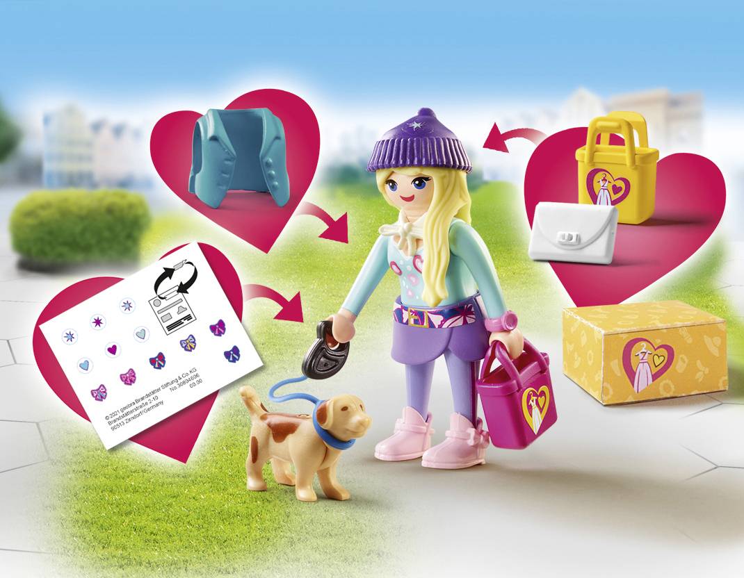 Playmobil® City Life Fashion Girl mit Hund 70595