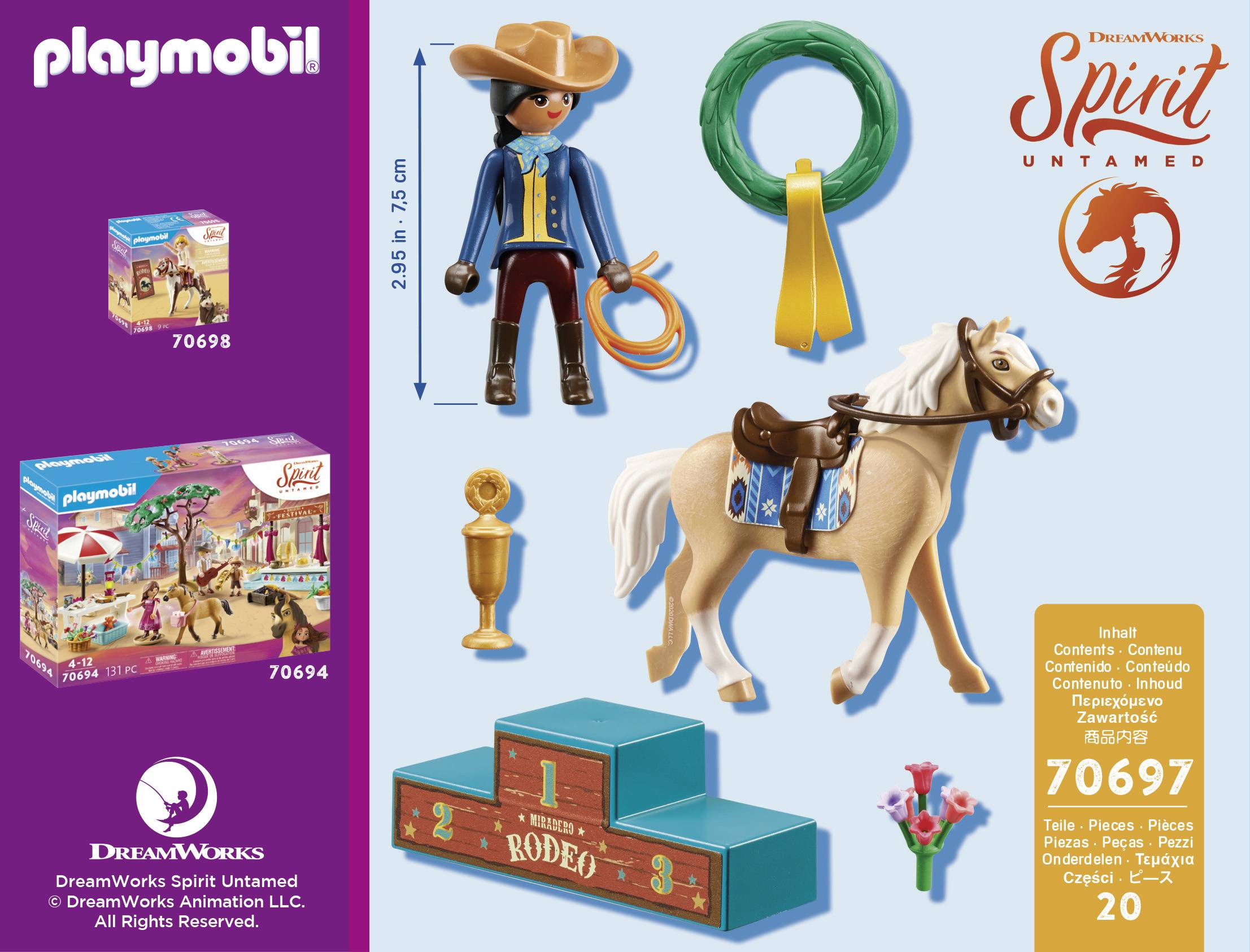 Playmobil® Spirit Rodeo Pru 70697