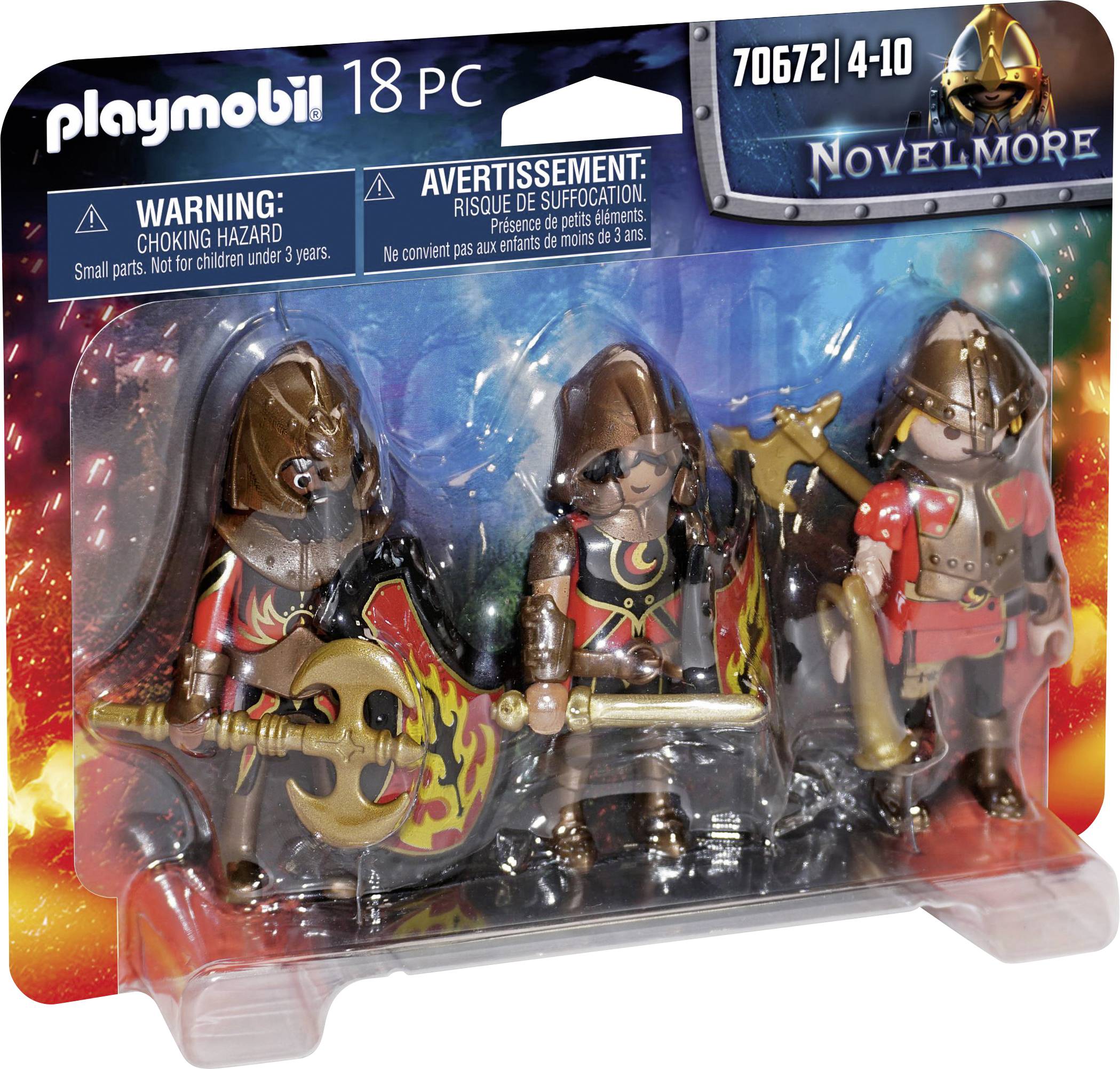 Playmobil® Novelmore 3er Set Burnham Raiders 70672