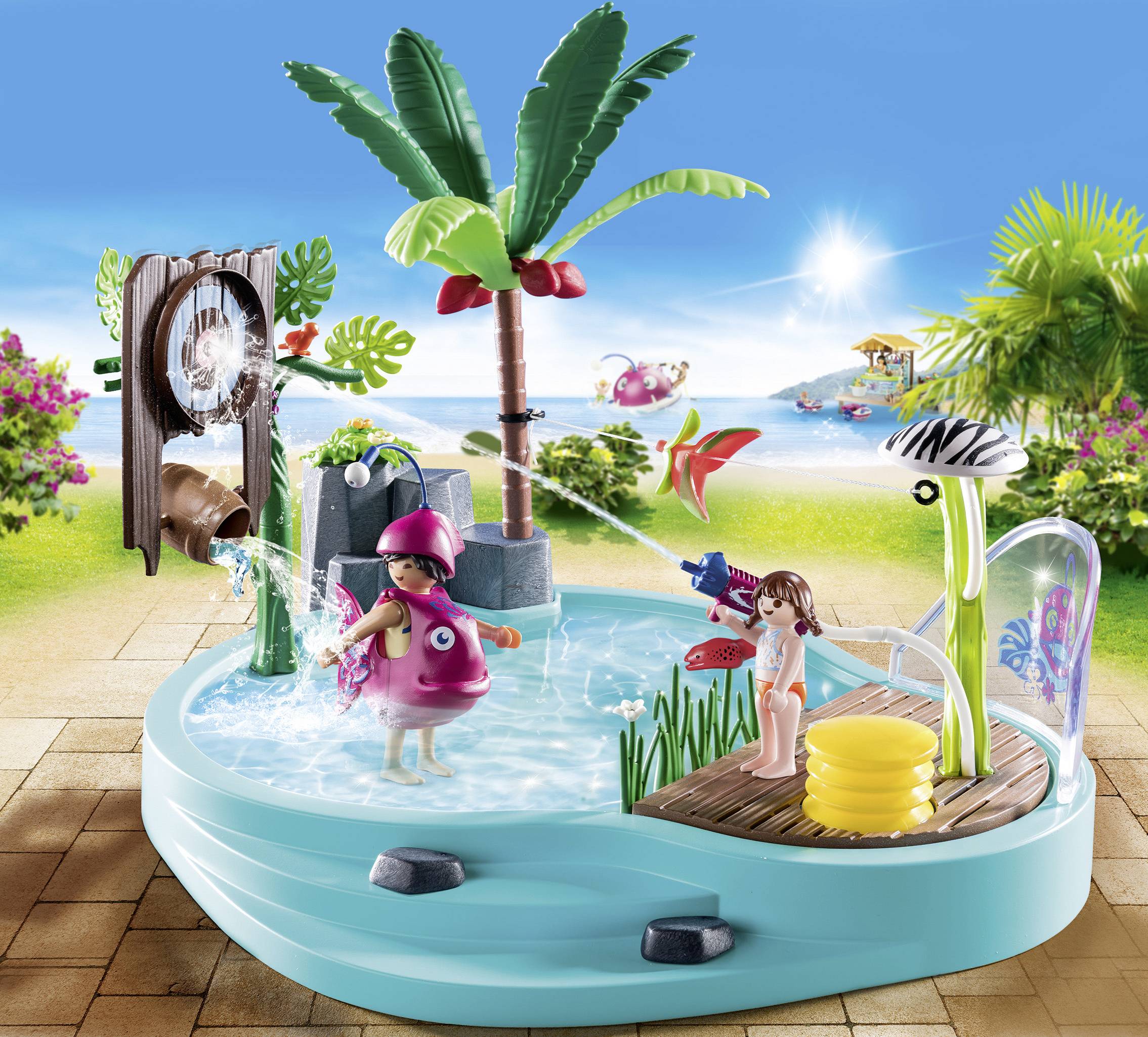 Playmobil® Family Fun Spaßbecken mit Wasserspritze 70610