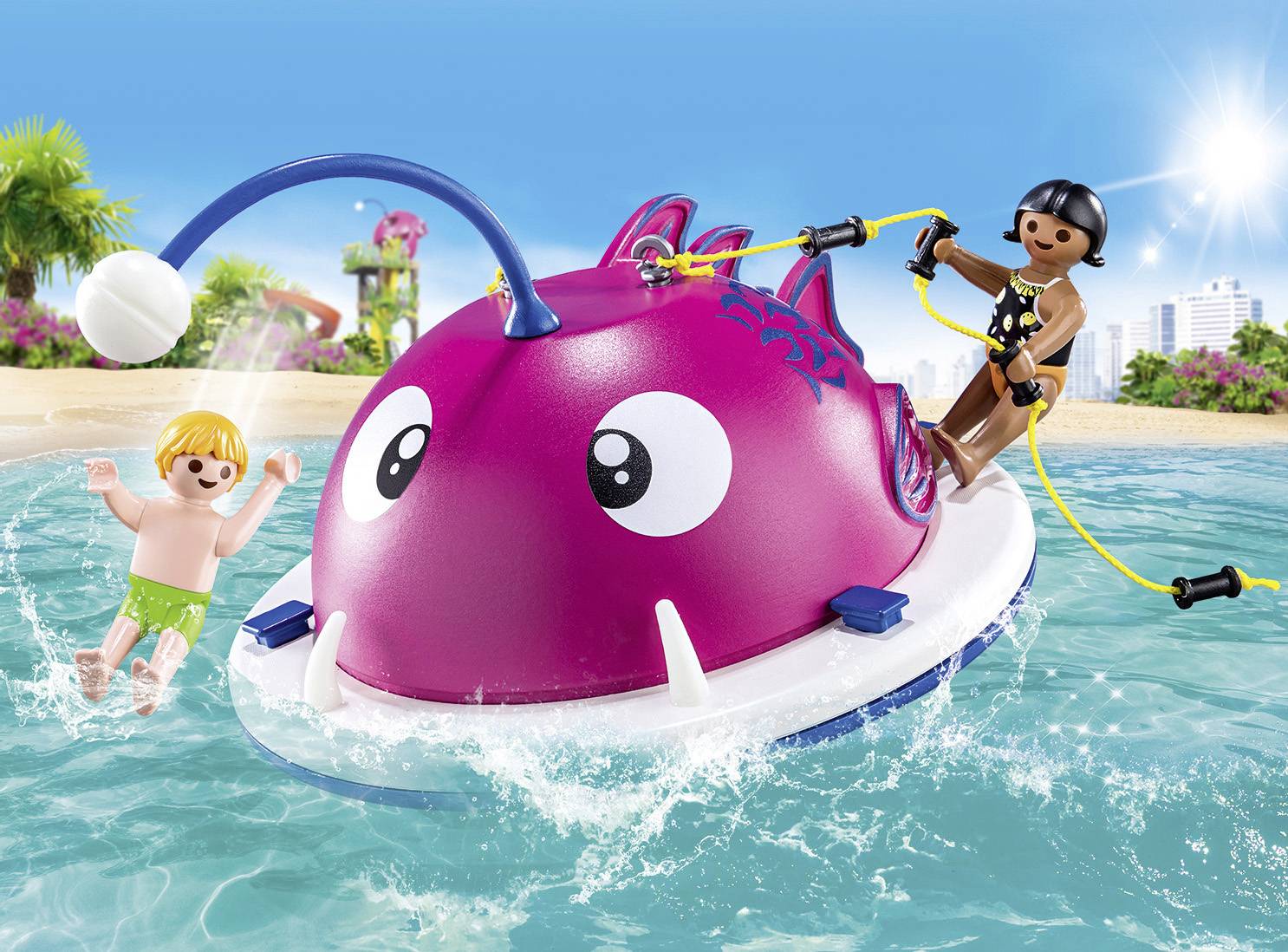 Playmobil® Family Fun Kletter-Schwimminsel 70613