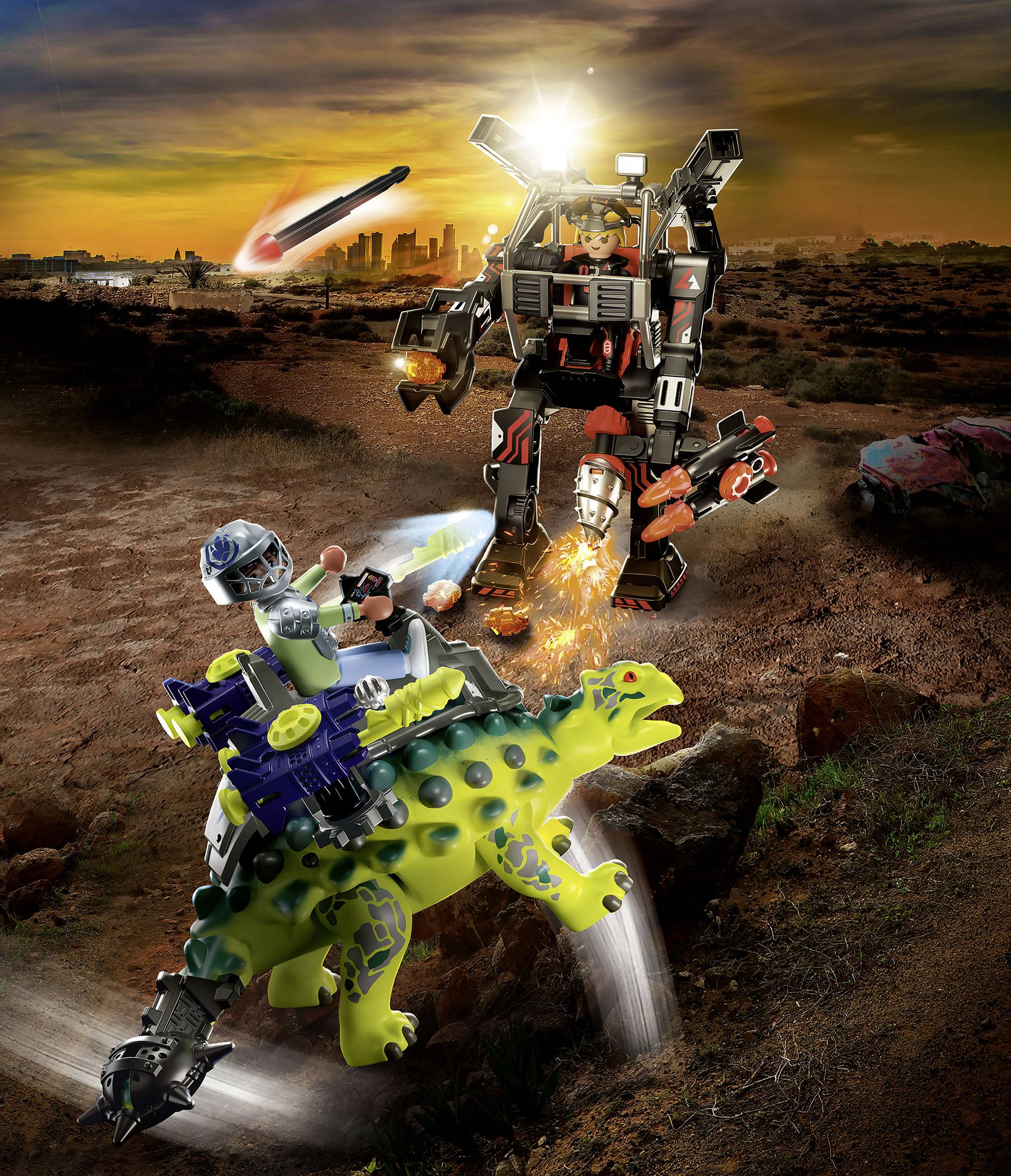 Playmobil® Dino Rise Saichania: Abwehr des Kampfläufers 70626