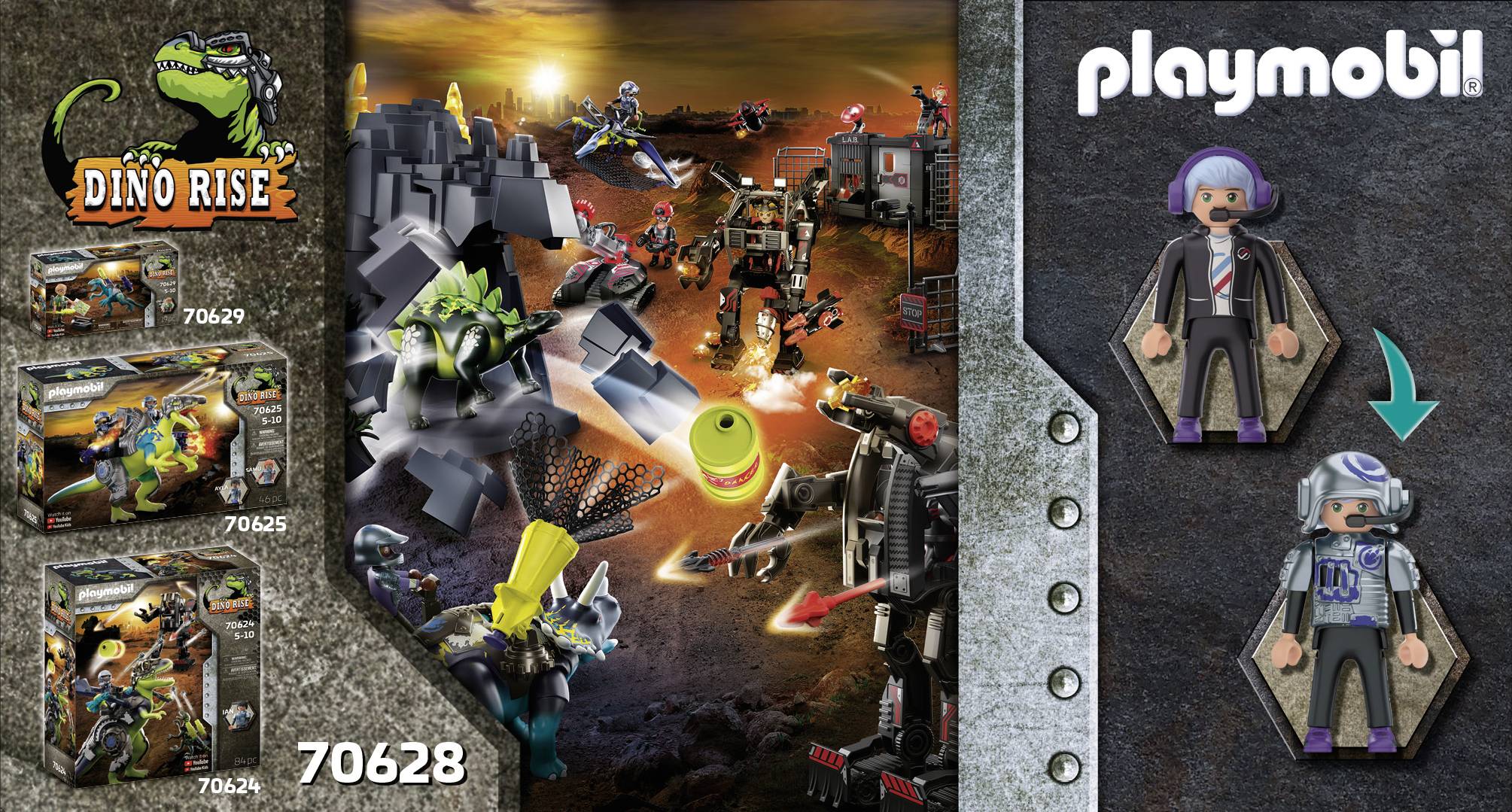 Playmobil® Dino Rise Pteranodon: Attacke aus der Luft 70628