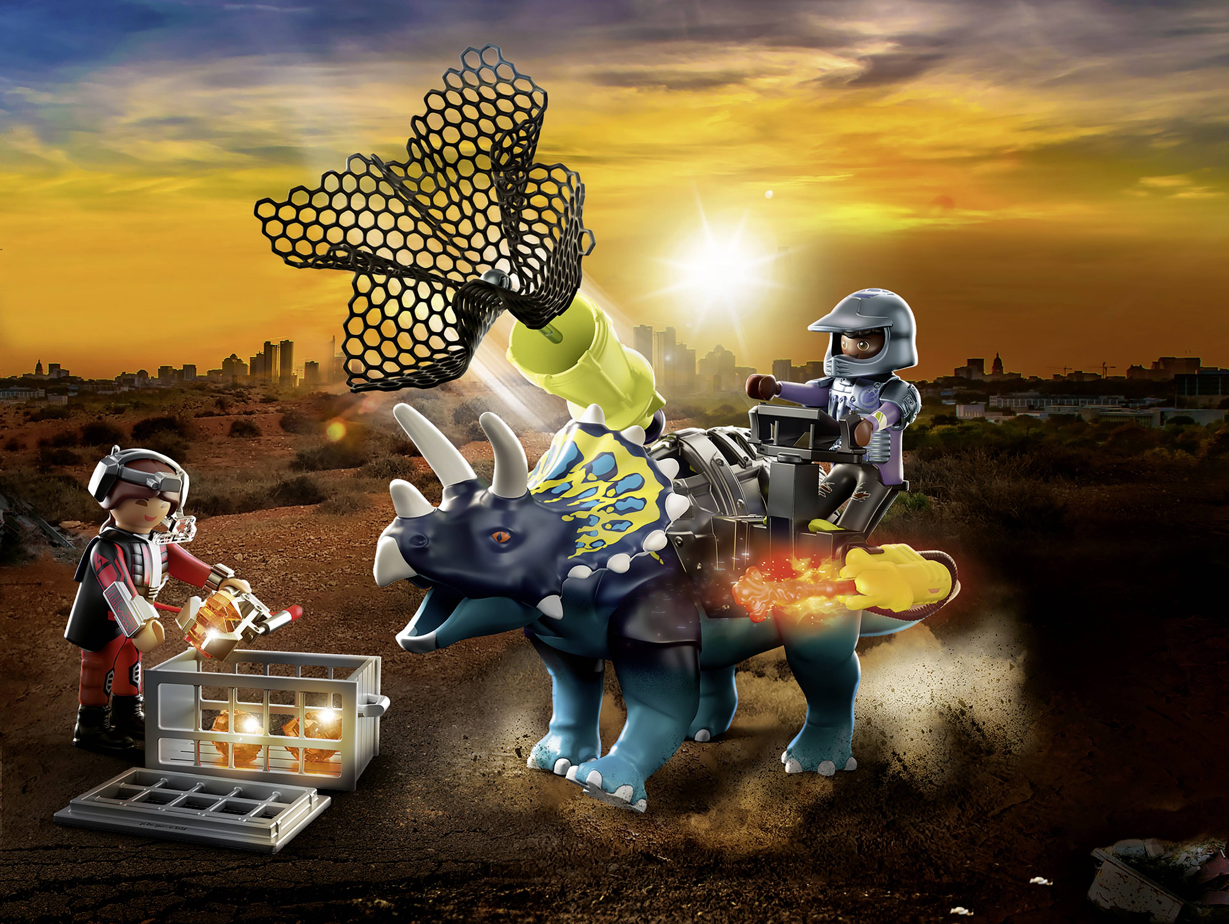 Playmobil® Dino Rise Triceratops: Randale um die legendären Steine 70627