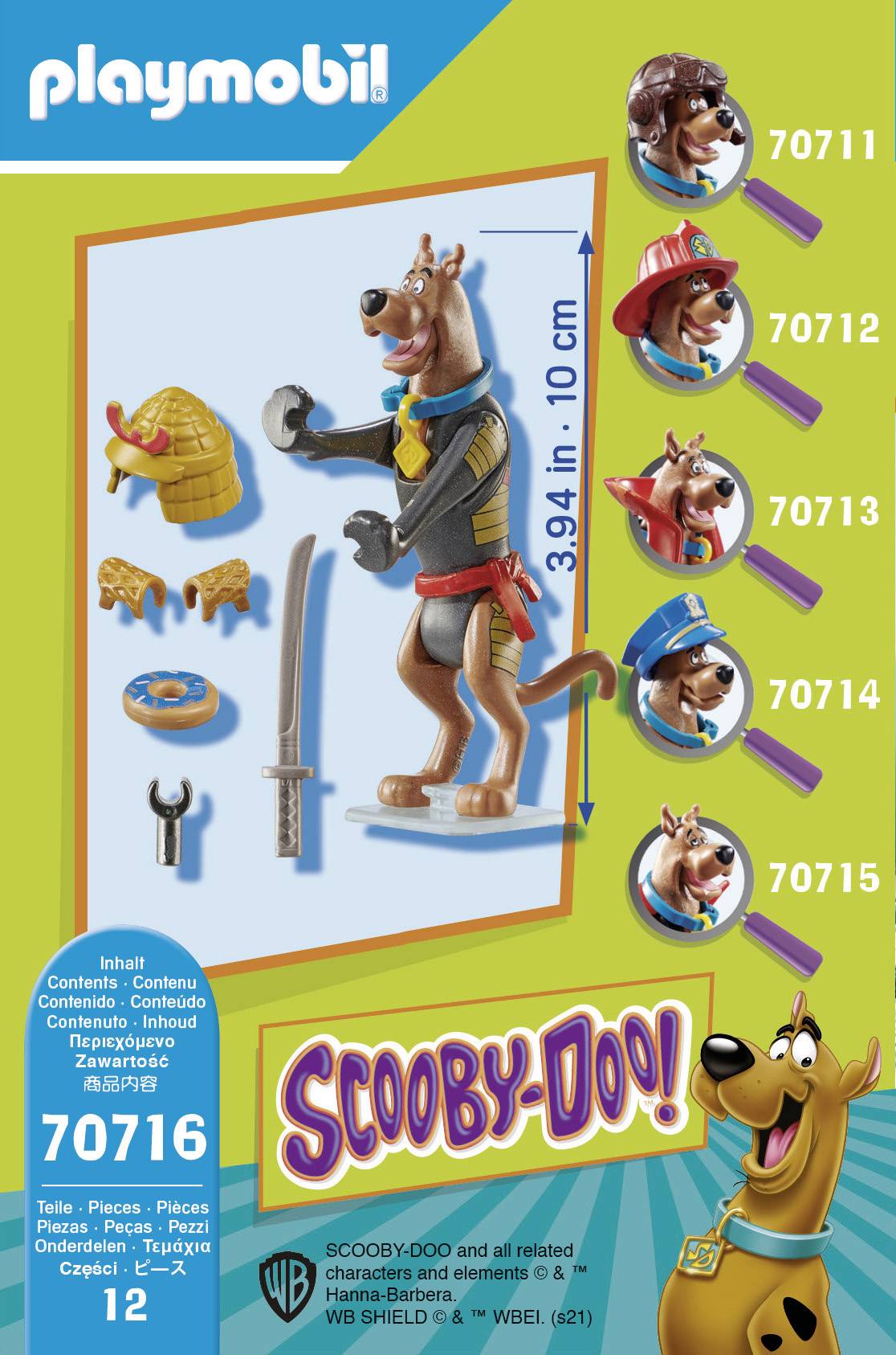 Playmobil® SCOOBY-DOO! Sammelfigur Samurai 70716