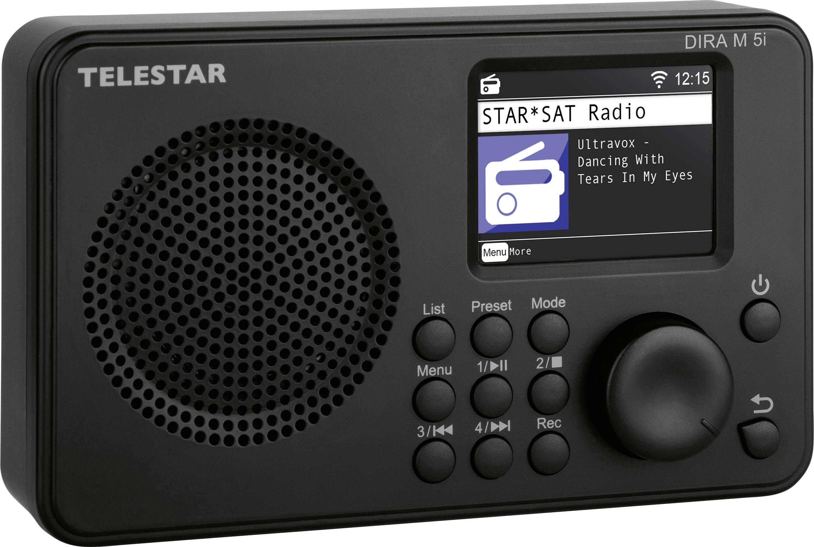 Telestar DIRA M 5i Internet Tischradio Internet Bluetooth®, DLNA, USB, WLAN, Internetradio Aufnahme