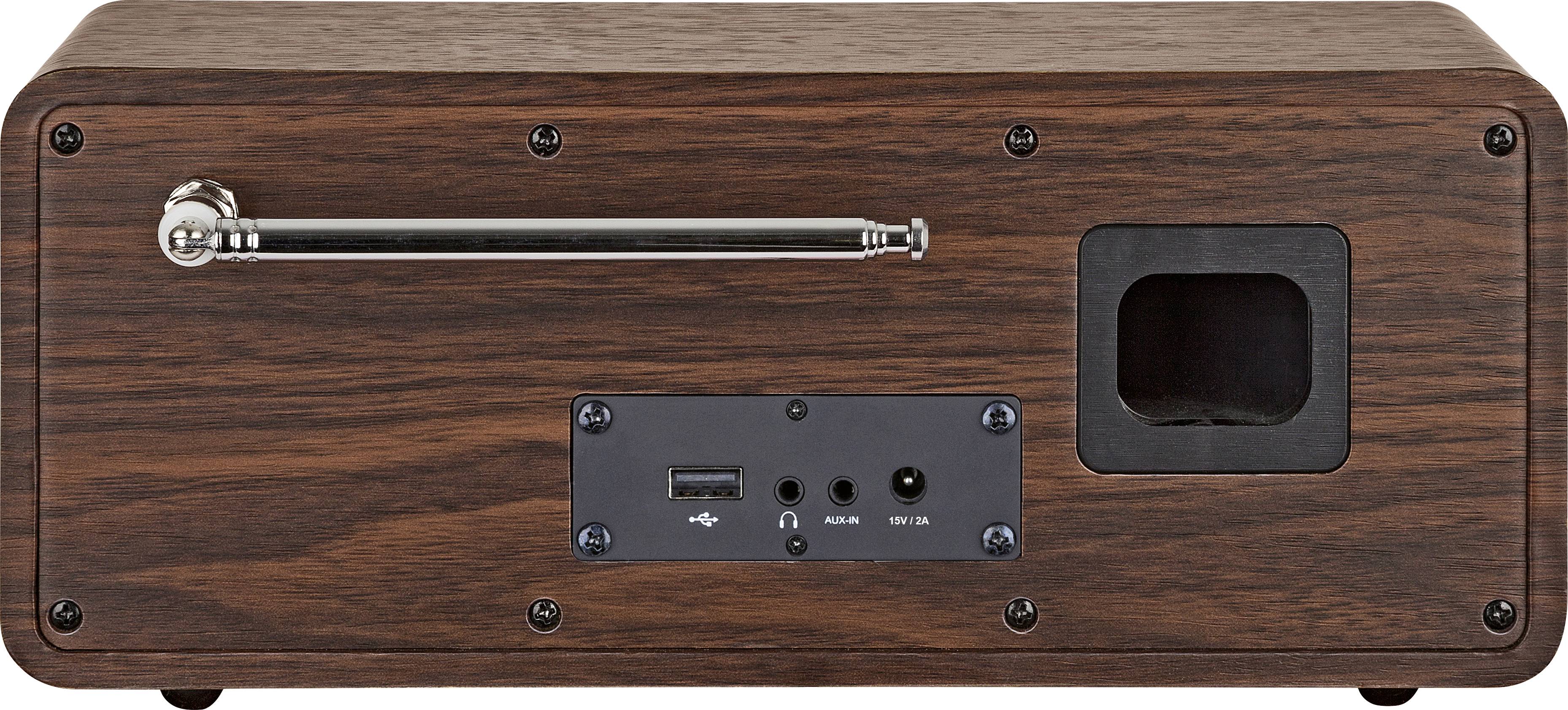 Telestar DIRA S 24i Internet Tischradio Internet, DAB+, UKW AUX, Bluetooth®, DLNA, USB, WLAN, Internetradio Aufnahmefunktion, DLNA-fähig, Inkl. Fer