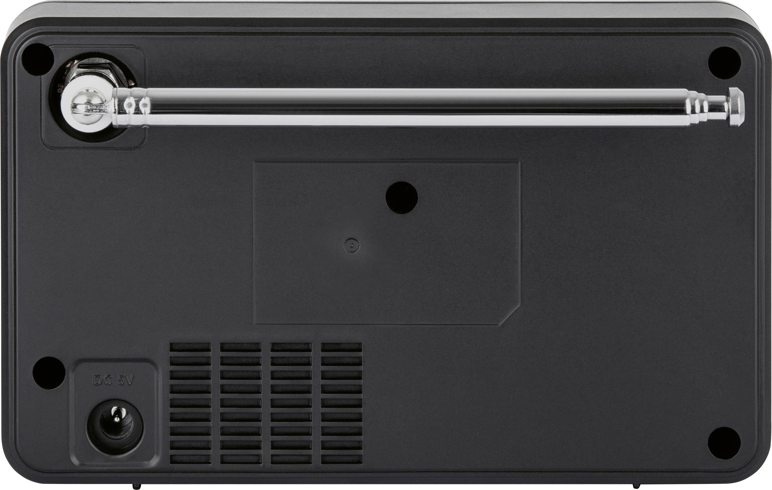 Telestar DIRA M 6i Internet Tischradio Internet, DAB+, UKW Bluetooth®, DLNA, USB, WLAN, Internetradio Aufnahmefunktion, DLNA-fähig, Weckfunktion Sc