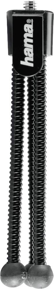 Hama Flexi M Ministativ 1/4 Zoll Arbeitshöhe=7 - 10cm Schwarz Für Smartphones und GoPro
