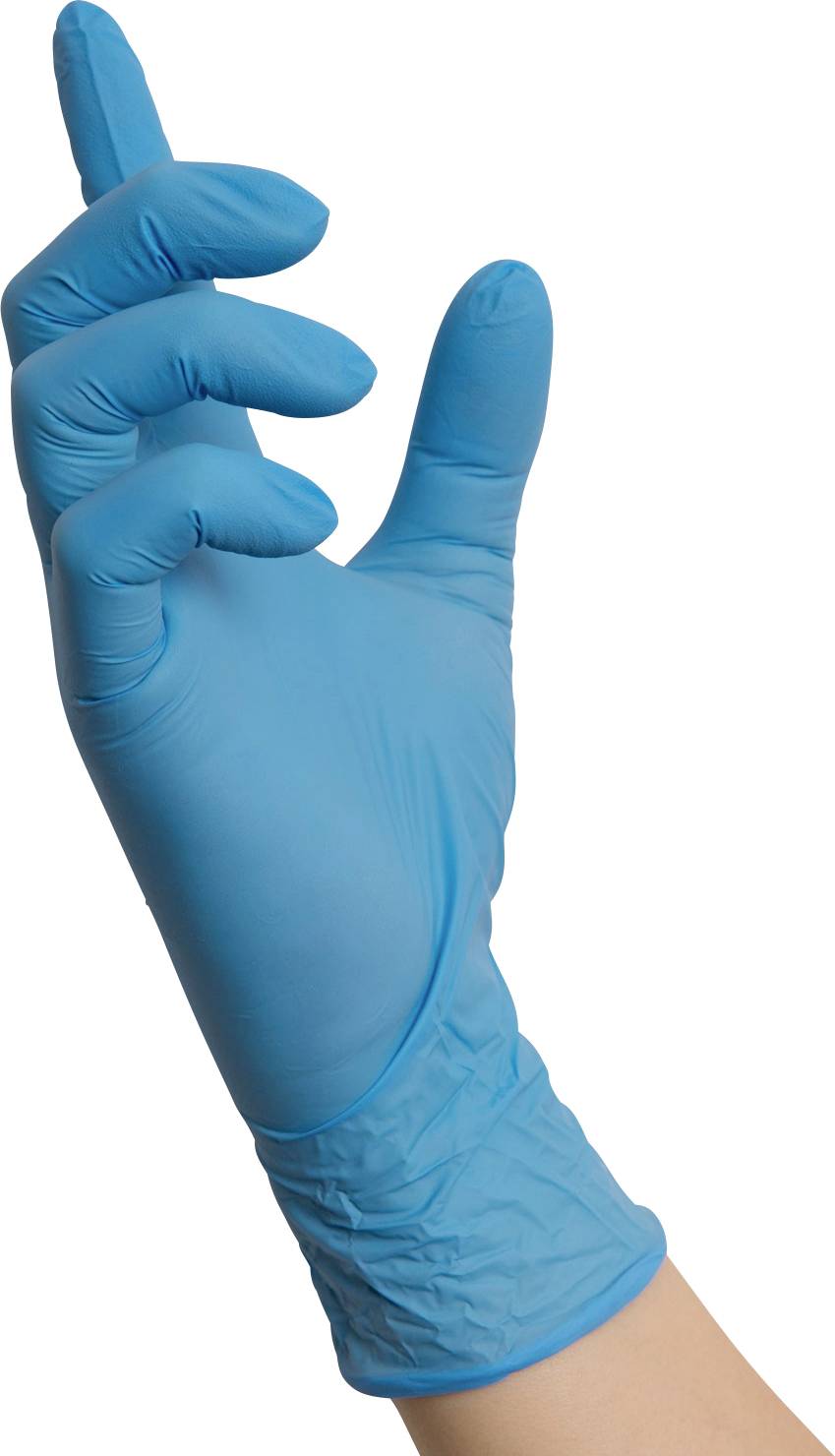 NITRAS Blue Wave 832-XL 100 St. Nitril Einweghandschuh Größe (Handschuhe): XL